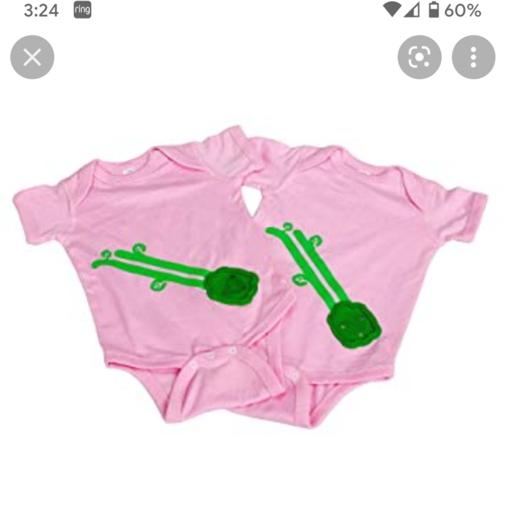 Mimo 2 pack refill bodysuit Pink